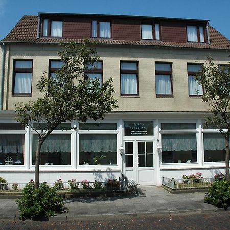 Pension Haus Weierts Norderney Exteriör bild